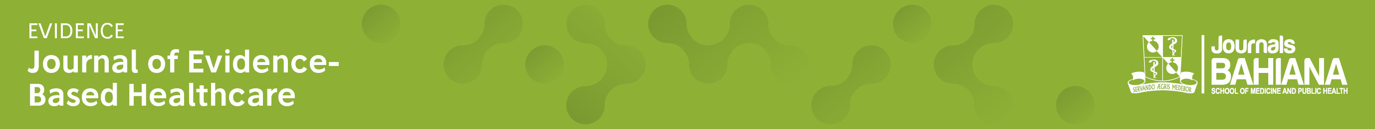 Banner com o título da revista, Evidence